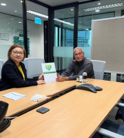 President of JSU Conducted a Follow up Meeting with Mrs. Angelina Chandra